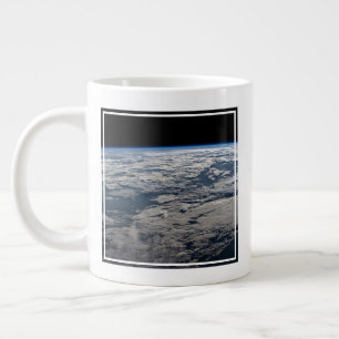 The Earth's Limb Above A Cloudy Western Australia. Giant Coffee Mug