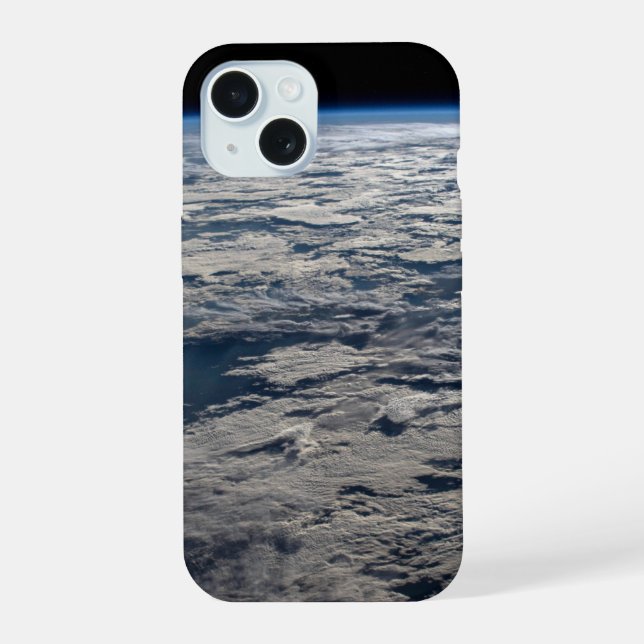 The Earth's Limb Above A Cloudy Western Australia. iPhone 15 Case (Back)