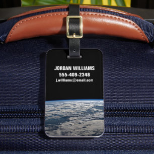 The Earth's Limb Above A Cloudy Western Australia. Luggage Tag