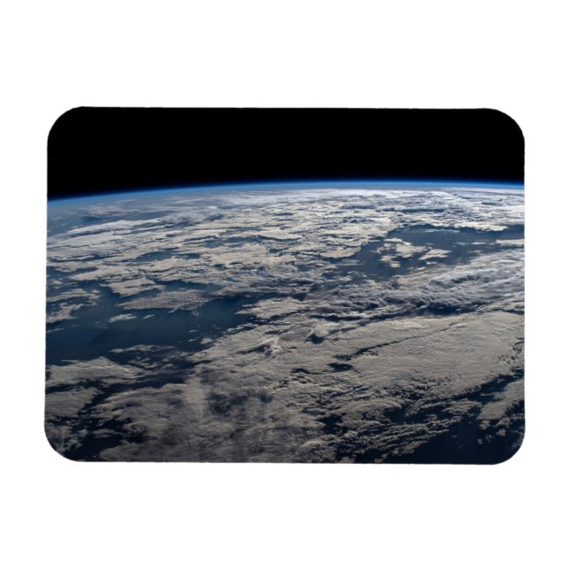 The Earth's Limb Above A Cloudy Western Australia. Magnet (Horizontal)