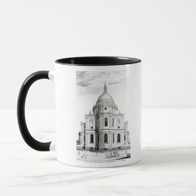The East Prospect of St. Paul's Cathedral Mug (Left)