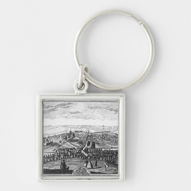 The East Prospect of the City of Winchester Keychain (Front)