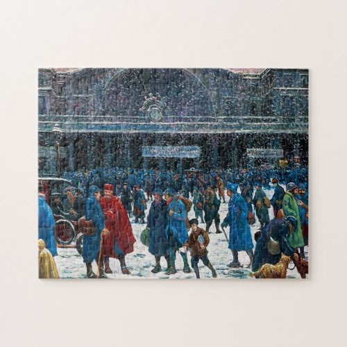 The East Railway Station Famous Visual Arts Maximi Jigsaw Puzzle