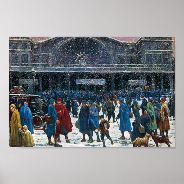The East Railway Station Famous Visual Arts Maximi Poster (Front)