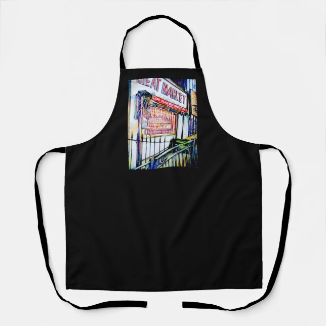 The East Village's Garden of Wisdom Apron (Front)