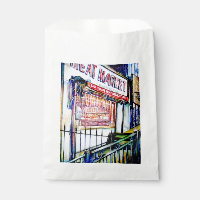 The East Village's Garden of Wisdom Favor Bag (Front)