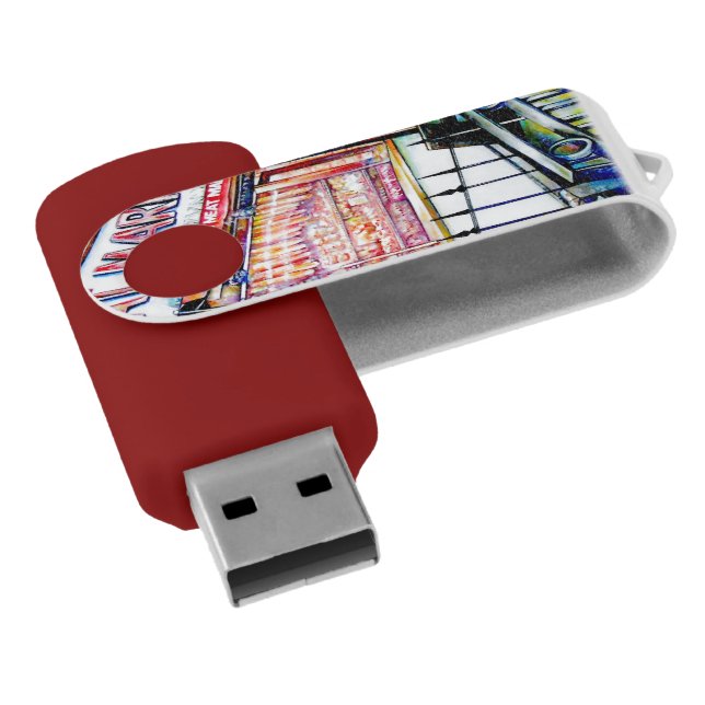 The East Village's Garden of Wisdom Flash Drive (Angled)