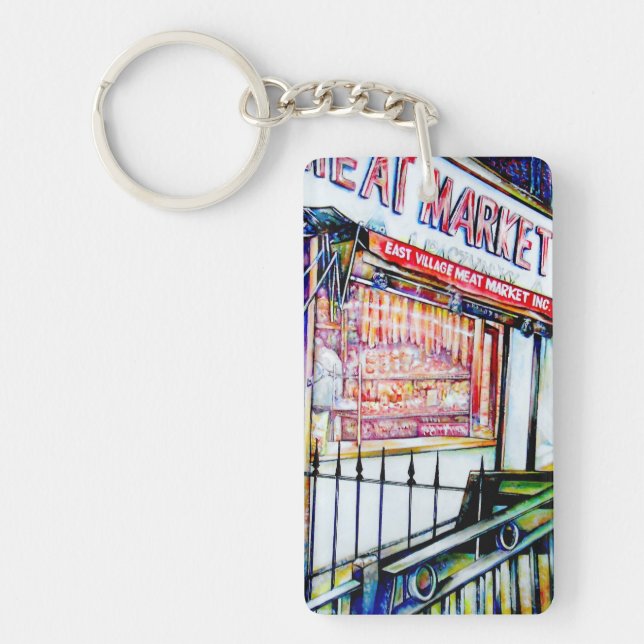 The East Village's Garden of Wisdom Keychain (Front)