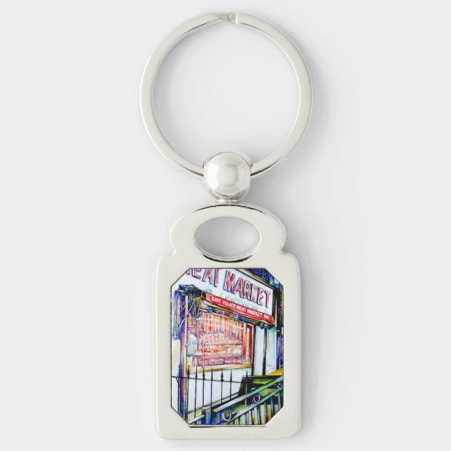 The East Village's Garden of Wisdom Keychain (Front)