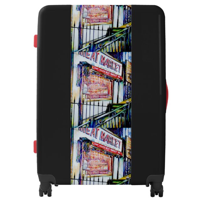 The East Village's Garden of Wisdom Luggage (Front)
