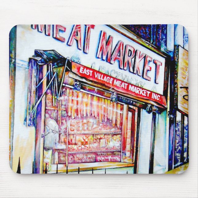 The East Village's Garden of Wisdom Mouse Pad (Front)