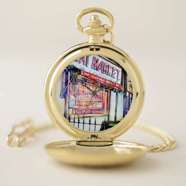 The East Village's Garden of Wisdom Pocket Watch (Inside)