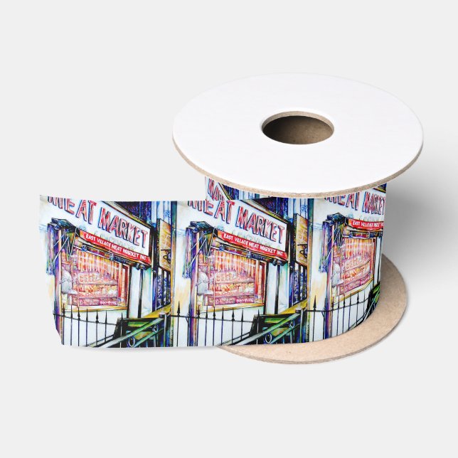 The East Village's Garden of Wisdom Satin Ribbon (Spool)