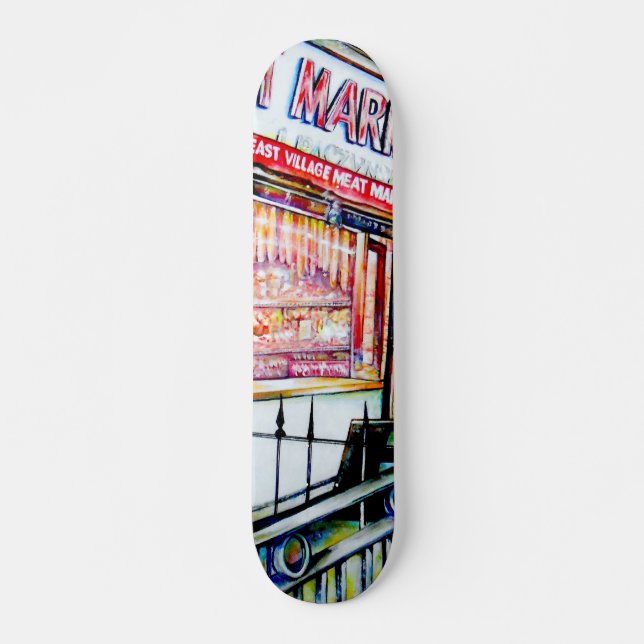 The East Village's Garden of Wisdom Skateboard (Front)