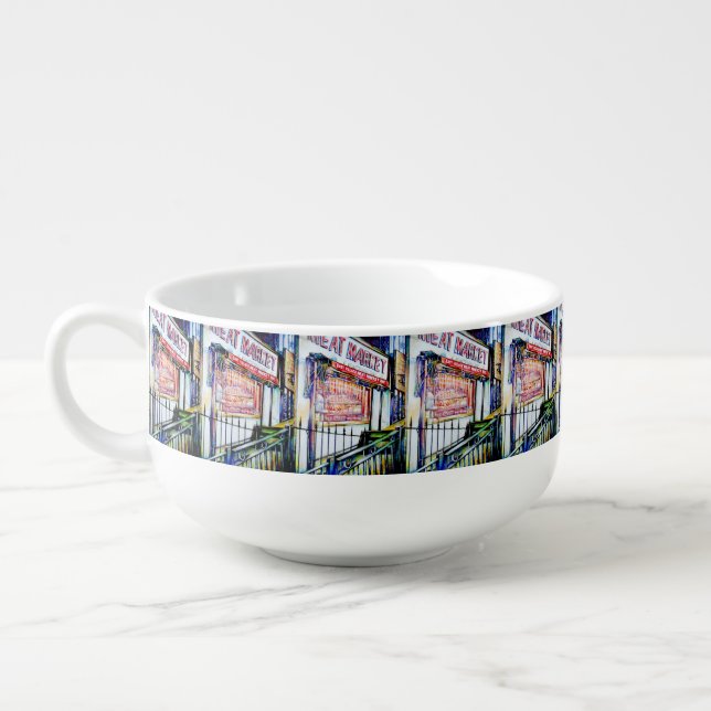 The East Village's Garden of Wisdom Soup Mug (Right)