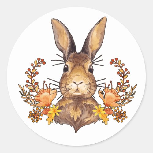 The Easter Bunny Easter Classic Round Sticker