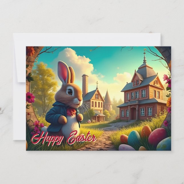 The Easter Bunny on a Secret Mission (Front)