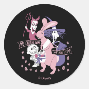 The Easter Bunny We Got Him Classic Round Sticker