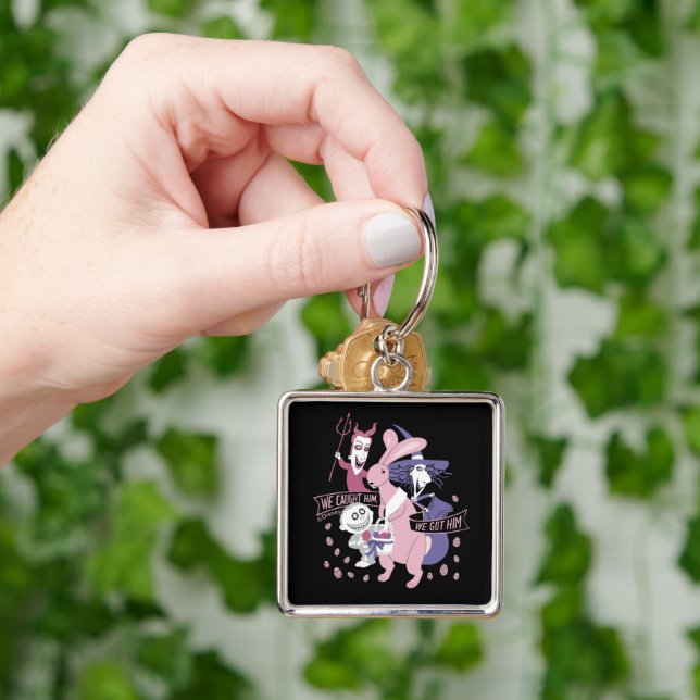 The Easter Bunny | We Got Him Keychain (Hand)