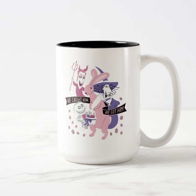 The Easter Bunny | We Got Him Two-Tone Coffee Mug (Right)