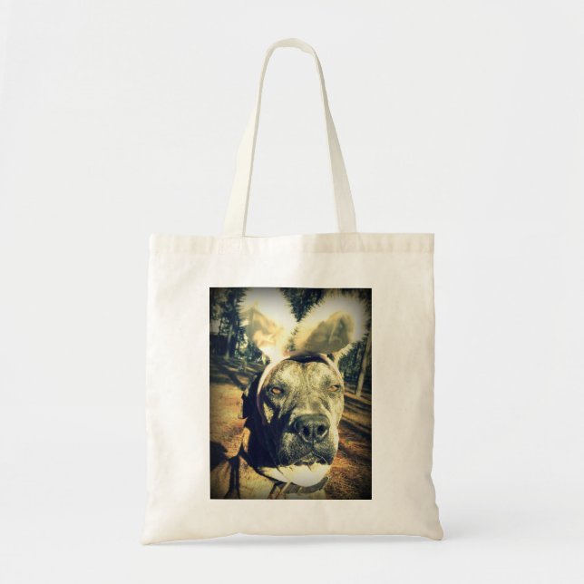 The Easter Dog Tote Bag (Front)