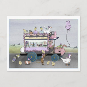The Easter Express Postcard