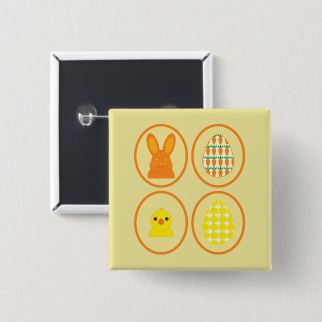 The Easter Gallery Button (Front & Back)