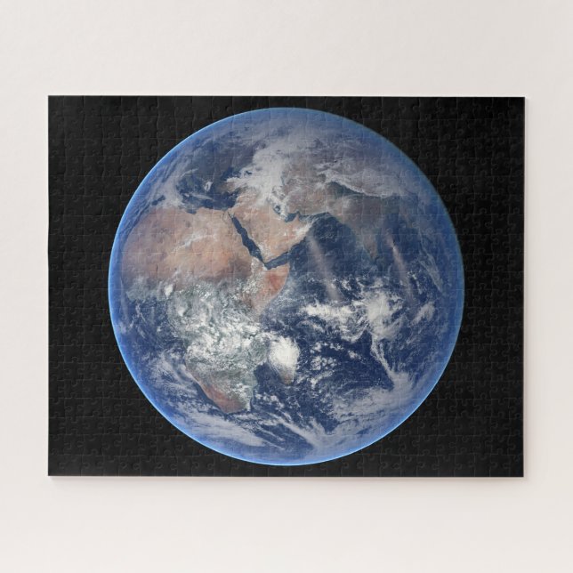The Eastern Hemisphere On Planet Earth. Jigsaw Puzzle (Horizontal)