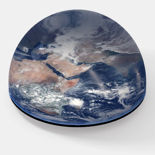 The Eastern Hemisphere On Planet Earth Paperweight