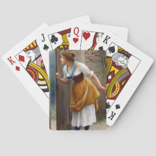 The Eavesdropper (by Eugene de Blaas) Poker Cards