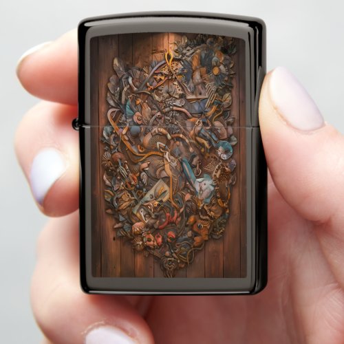 The Eclectic Gallery Wall Zippo Lighter