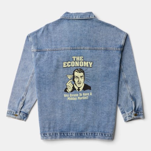 The Economy Midday Martini  Denim Jacket