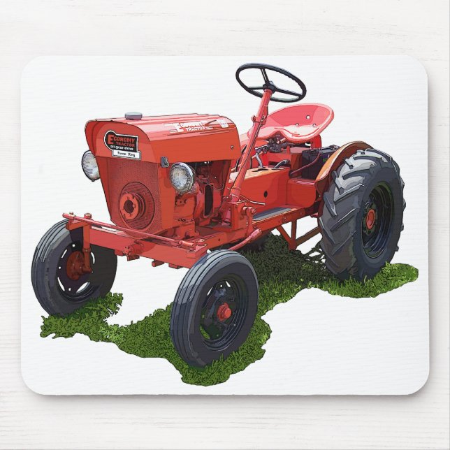 The Economy Tractor Mouse Pad (Front)