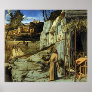 The Ecstasy of St. Francis by Giovanni Bellini Poster