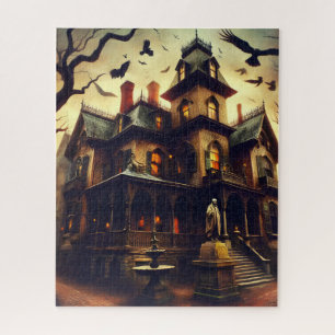 The Edgar Allan Poe Macabre Mansion Jigsaw Puzzle