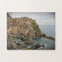 Puzzle 1000 pièces MANAROLA, LIGURIE, ITALIE