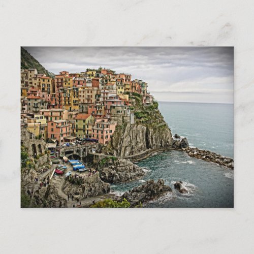 The Edge of Italy _ Manarola _ Cinque Terre Postcard