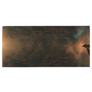 The Edificant Library Wood Flash Drive