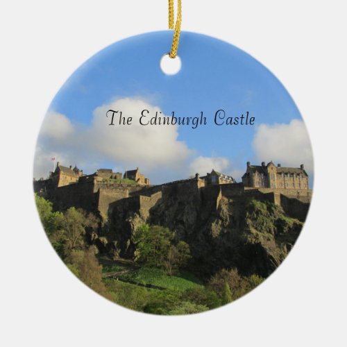 The Edinburgh Castle Christmas Ornament Keepsake