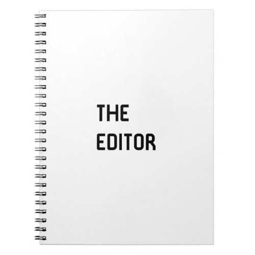 The Editor Filmmaking Movie Editing Film School Notebook