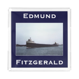 The Edmund Fitzgerald Acrylic Tray