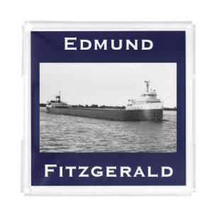 The Edmund Fitzgerald Acrylic Tray