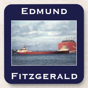 The Edmund Fitzgerald Beverage Coaster