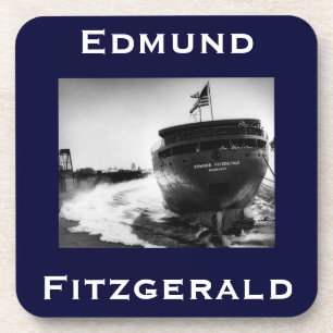 The Edmund Fitzgerald Beverage Coaster
