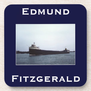 The Edmund Fitzgerald Beverage Coaster