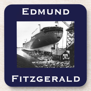 The Edmund Fitzgerald Beverage Coaster