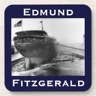 The Edmund Fitzgerald Beverage Coaster