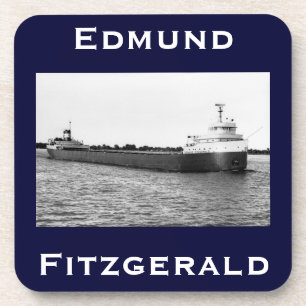 The Edmund Fitzgerald Beverage Coaster