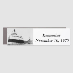 The Edmund Fitzgerald Car Magnet