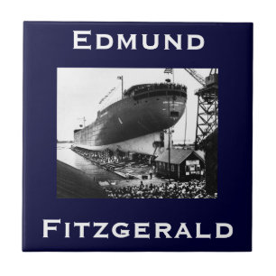 The Edmund Fitzgerald Ceramic Tile